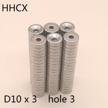 Stahlmagneten Set 10 × 3 mm – N35 D, lautsprecherspezifisch, 10‑Pack