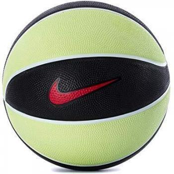 Nike Jugend Skills Basketball (Unisex) – 3 (Schwarz/Labgrün/Weiß/University Red)