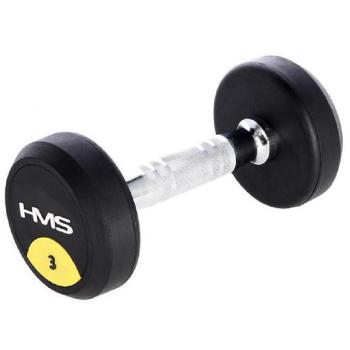 Haltère HMS Hg Pro en caoutchouc