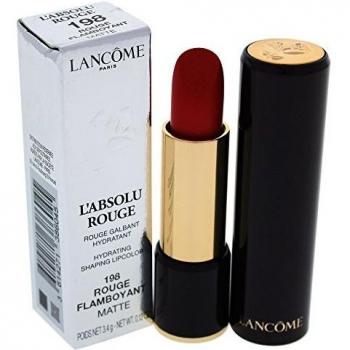 Lancome L'Absolu Rouge Lippenfarbe 198 Fambloyant Matte