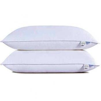 WAVVE Breathable Cotton Pillows for All Sleepers, 40 x 80 cm