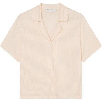 Marc O'Polo Feinstreifen Shirt in Pastelltönen