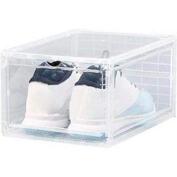 Clear Plastic Shoe Box with Lid
