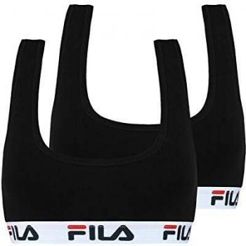 Large Fila Black Nos Bra – Athletic Sports Top for Women