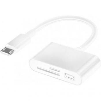 Lector de tarjetas USB 2.0 con adaptador OTG