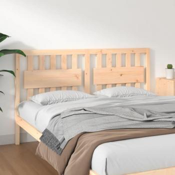 Pine Wood Bed Headboard 165.5x4x100 cm