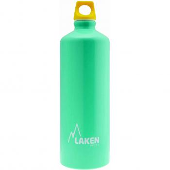 Futura 750 ml Borraccia in Acciaio Laken – Colore Giallo, Tappo a Cerniera