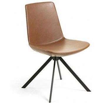 Chaise Zeva Teinte Marron Kave Home