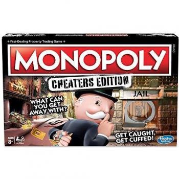 Monopoly Cheaters Edition Board Game for Ages 8+