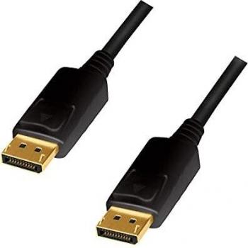 LOGILINK DP/M to DP/M DisplayPort Cable, 4K/60Hz, 3 m, Black