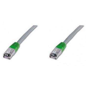 Nilox 0.5m Cat5e FTP Cavo di Rete Grigio