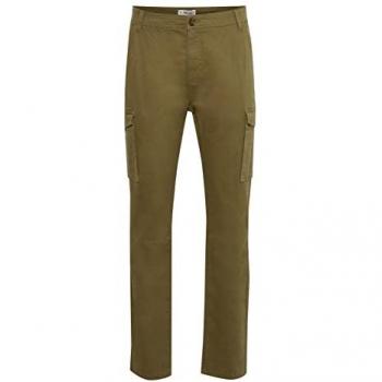 Cargohose 11 PROJECT Cargohose PRGallus Gr. 32, Länge 34, grün (martini olive), Herren, Obermaterial: 98% Baumwolle CO. 2% Elasthan EL., Hosen