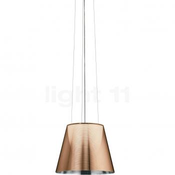 Lampe Suspendue Ktribe par Flos en Bronze de 39,5 cm