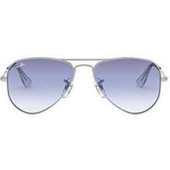 Ray-Ban Junior Rj9506S Gafas de Sol Unisex, 52, Plata
