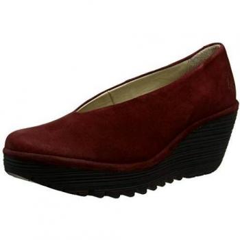 Fly London Yaz, Ballerine Punta Chiusa Donna, Rosso