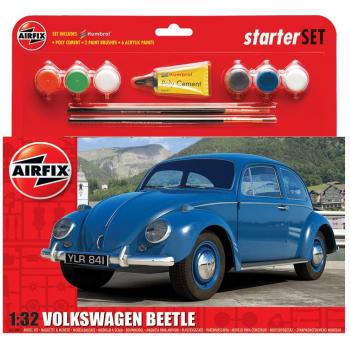 AIRFIX VOLKSWAGEN BEETLE MODEL CAR STARTER SET NO 55207 1/32 BNIB FAST DESPATCH