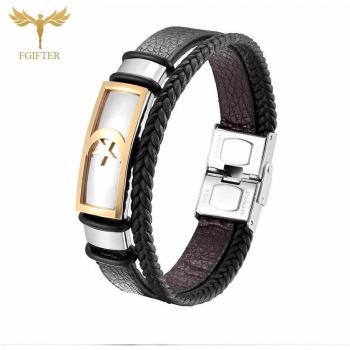 Celestial Crescent Leather Wrap