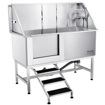 Bain Douillet Acier Inox – Baignoire à Boîte Savon VEVOR