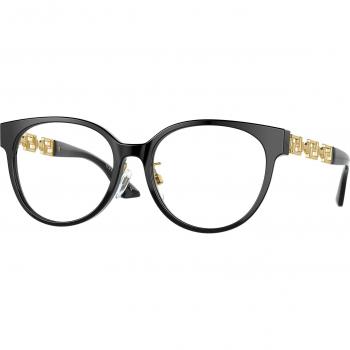 Versace Gafas Recetadas VE 3302D Asian Fit, Negro – Modelo Femenino