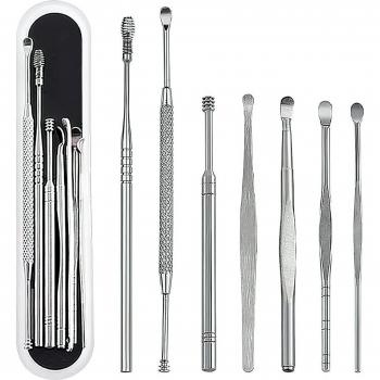 Titanium Alloy Spiral Ear Cleaning Kit