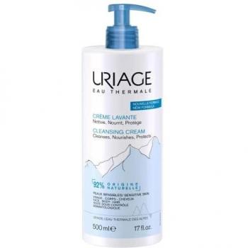 Uriage Hygiène Cleansing Cream nährende Reinigungscreme für Körper und Gesicht 500 ml