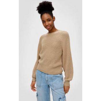 Pullover mit Ripp‑Elementen QS