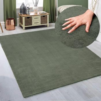My home Teppich Arabell, rechteckiger Kunstfellteppich, waschbar und kuschelig