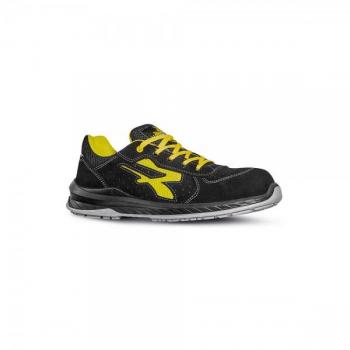 Scarpe antinfortunistiche U-Power Vortix S1P SRC ESD taglia 41 giallo-nere