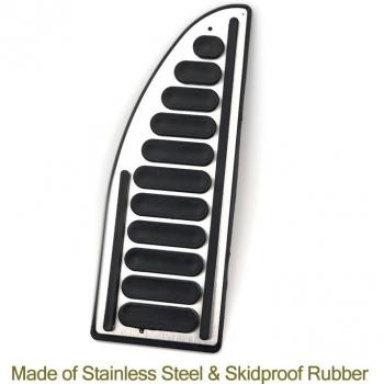 Sportliche Pedal Pads aus Edelstahl für Ford Fest und Mazda 2