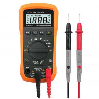 Proster Digital Multimeter – Auto‑Range, AC/DC Spannungs