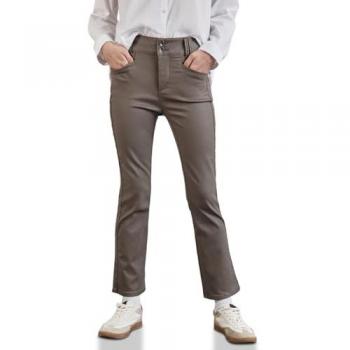 STREET ONE Bootcuthose in Leder-Optik für Damen