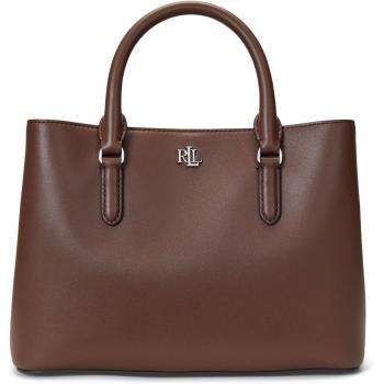Marcy Small di Lauren – Borsa in Pelle Marrone Oscuro