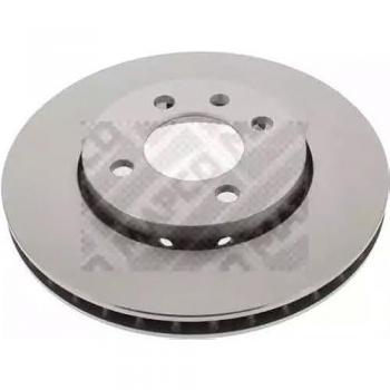 Vorderachse Bremsscheibe MAPCO 45838