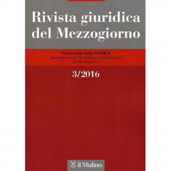 Rivista giuridica del Mezzogiorno