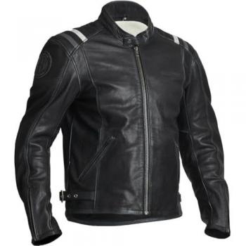 Halvarssons Skalltorp Veste moto cuir Noir 54