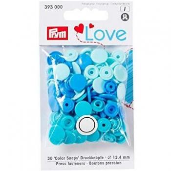 Prym boutons de pression 12,4 mm bleu