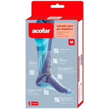 Acofar Chaussures Douces pour Pieds Diabétiques Taille M (2 unités)