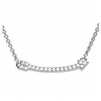 Colgante Diamonfire Flecha de Plata con Circonitas 6310031082