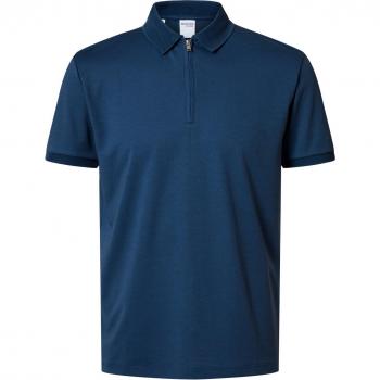 Selected Fave Zip Polo Shirt