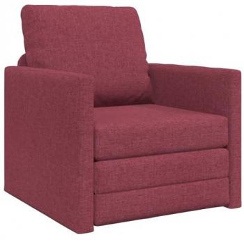 Velvet Wine Floor Recliner Bed – 30×31×32 in