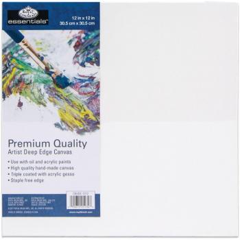 Royal & Langnickel Stretched Art Canvas 12 in. Square