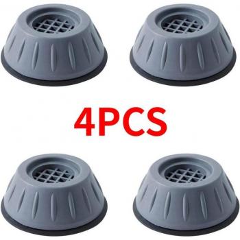 4Pcs Silent Skid Raiser Mat for Washing Machines