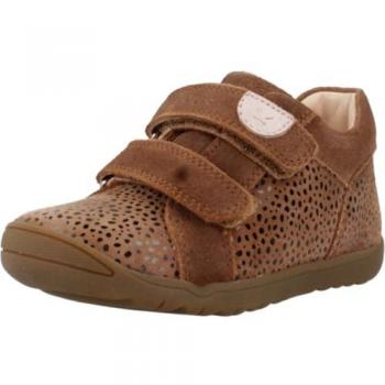 Geox Macchia Brown Baby Booties