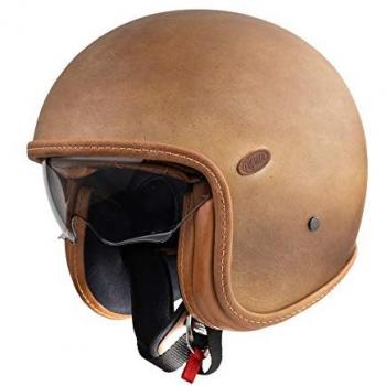 Elmetto Jet Premier Vintage BOS BM Marrone S