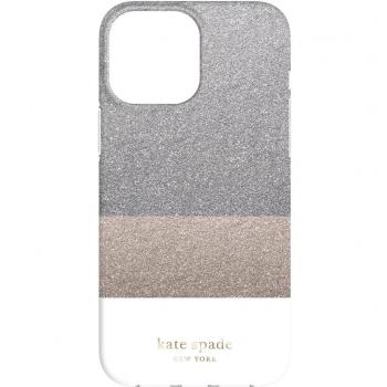 Kate Spade New York Goldfarbene Hardshell Hülle für iPhone 13 Pro Max