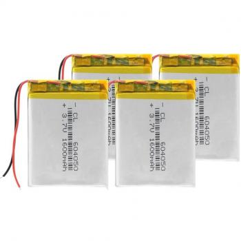 Kompakte 3,7 V Lithium-Polymer-Batterie für Kameras