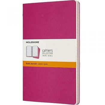 Moleskine Notizheft Cahier Large A5 liniert Kartoneinband VE=3 Stück k