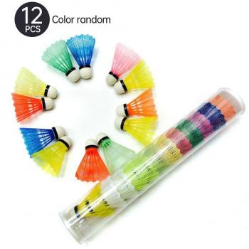 Pack de 12 balles de badminton EVA pour sport ludique