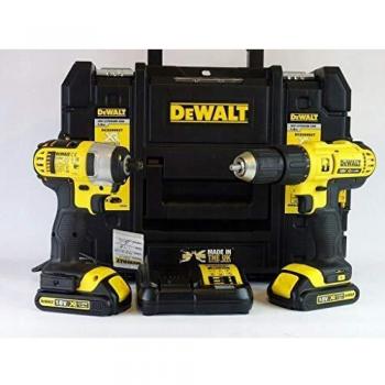 DeWalt 18V Cordless Drill & Driver Twin Kit DCZ298S2T