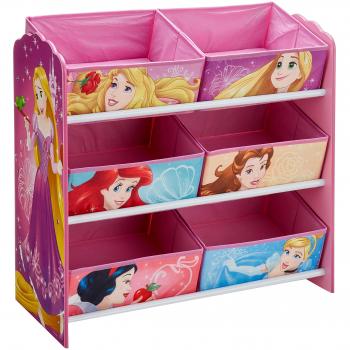 Kreativ‑Playbox: Disney Prinzessin – 6-Fach-Regal
